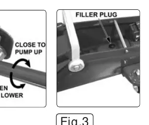 Oil filler plug location