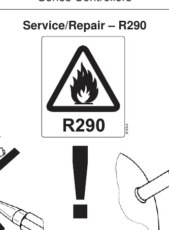 R290 service warning
