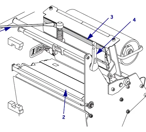 Printhead and platen roller cleaning.