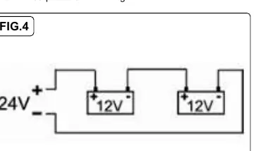 Series connection for 24V output