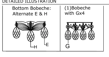 Detailed illustration of crystal placement.