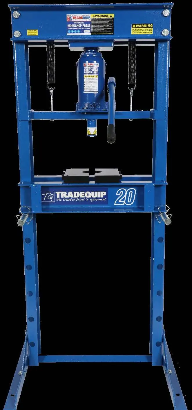 TradeQuip Hydraulic Workshop Press