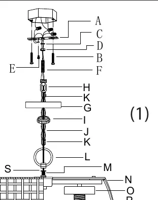 Pendant installation diagram (1)