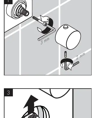 Setting the high temperature limit stop