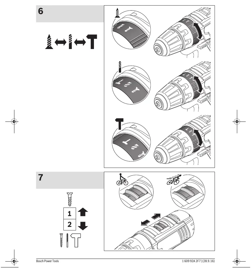 Operating mode and gear selection
