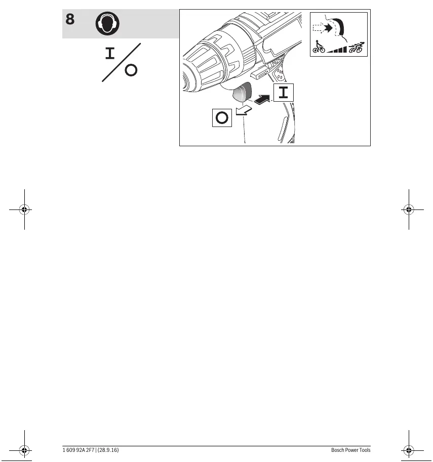 On/Off switch operation