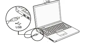 Connecting via USB