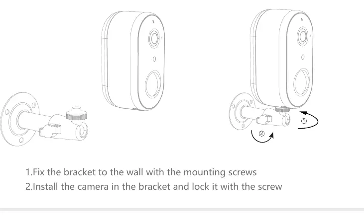 Mounting the camera