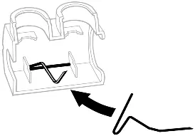 Using the retaining spring for other sensors