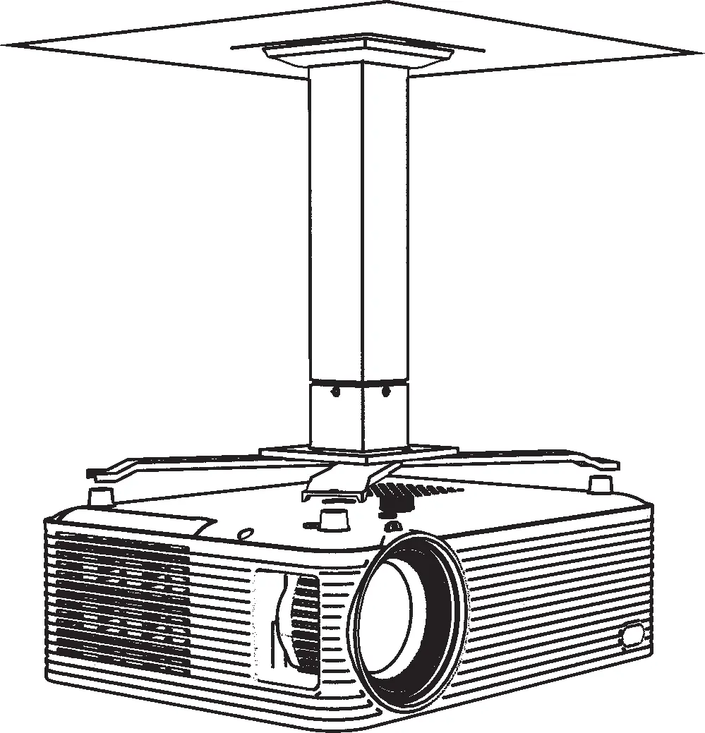 Ceiling mount installation
