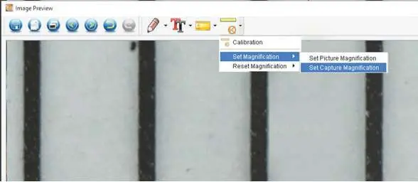 Calibration interface