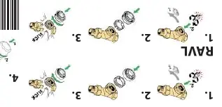 Installation sequence for RAV and RAVL adapters