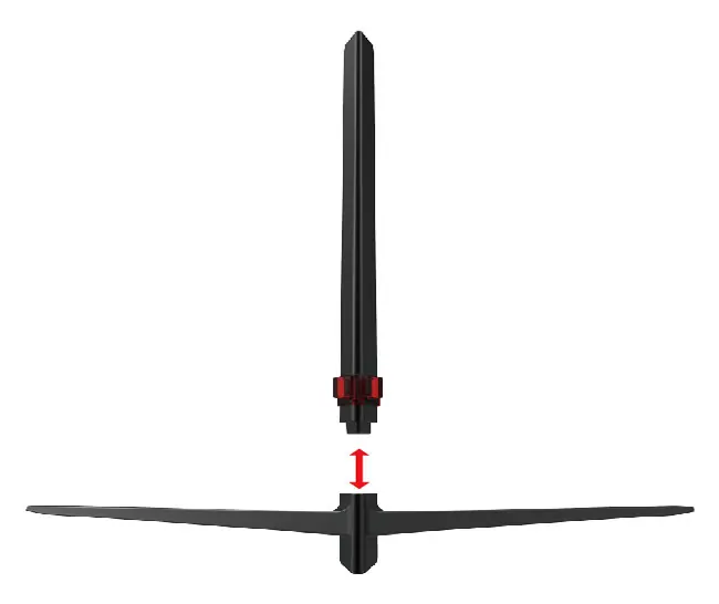 Stand assembly diagram