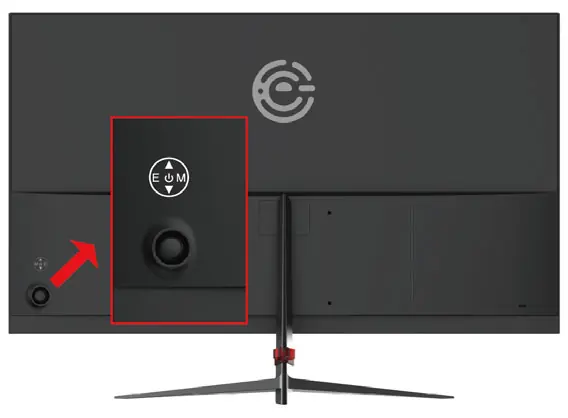Rear button layout