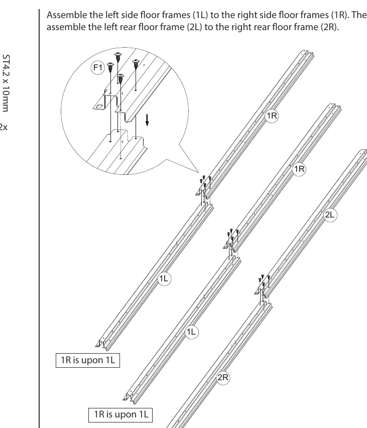 Floor frame assembly