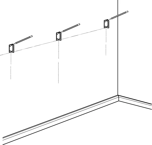 Marking drill hole positions