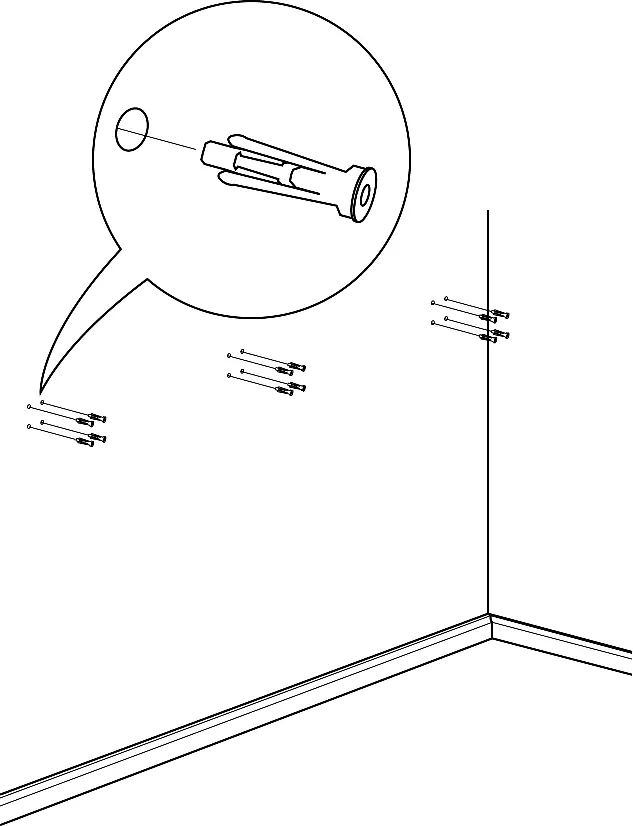 Inserting wall anchors