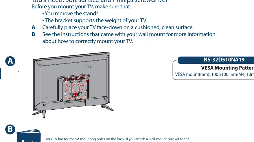 Wall mount preparation