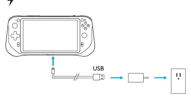 Charging connection diagram.