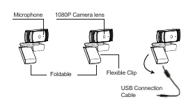 Product components and flexible clip
