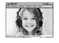 AMCAP software interface