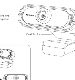 Webcam components and foldable design
