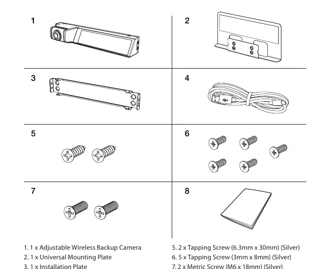 Device parts diagram with labels