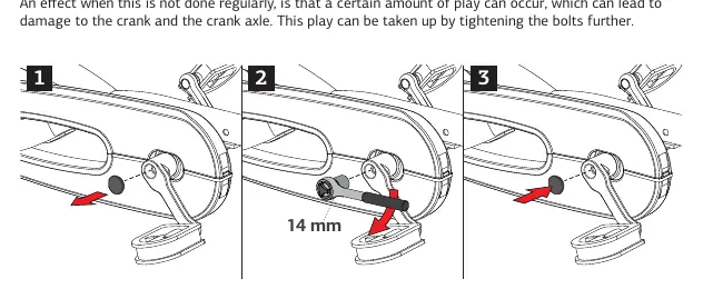 Crank adjustment