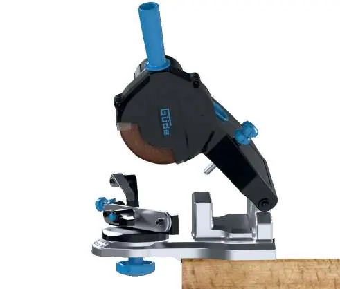 Mounting the sharpener to a workbench