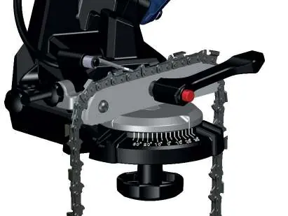 Grinding depth delimiter adjustment