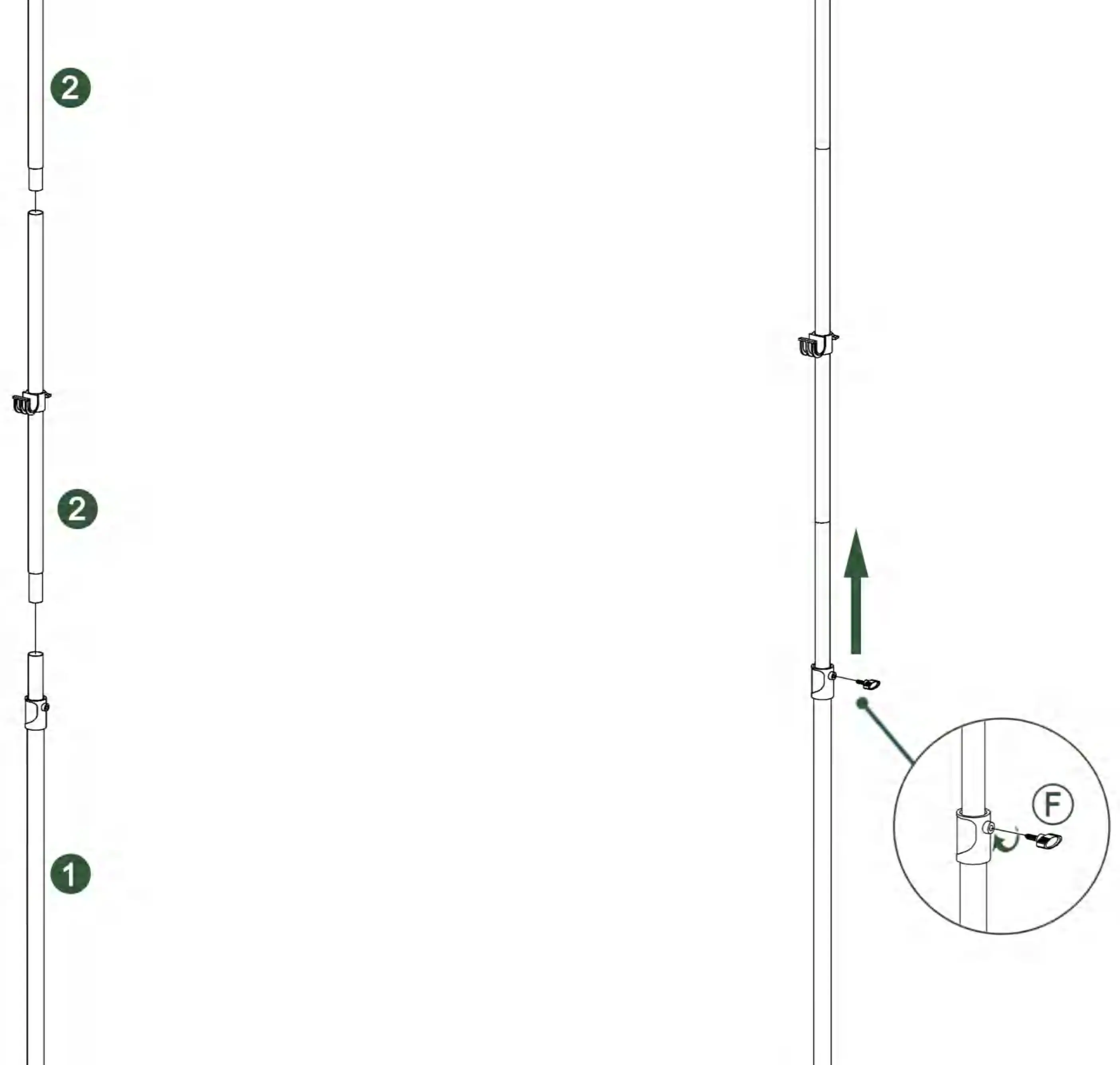 Assembly steps 3 and 4