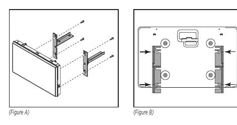 Mounting the Pioneer radio to the brackets and chassis.