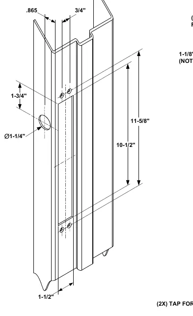 Hollow Metal Frame Preparation