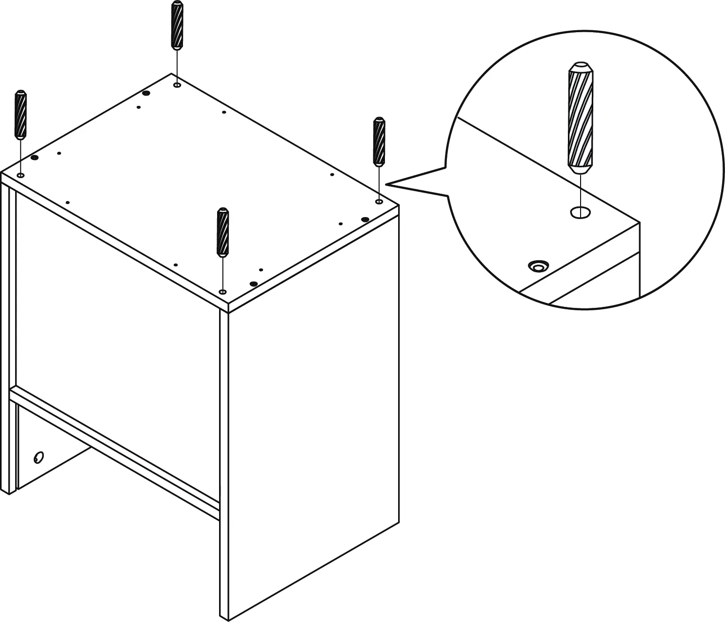 Base assembly step