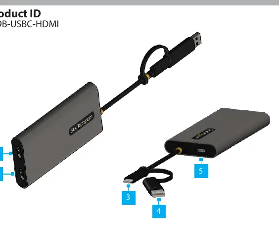 Adapter components and ports identification