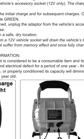 Rocker switch (A), jack inlet (B), and thumb screws (C) (fig.2)