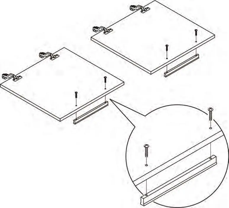 Hinge attachment