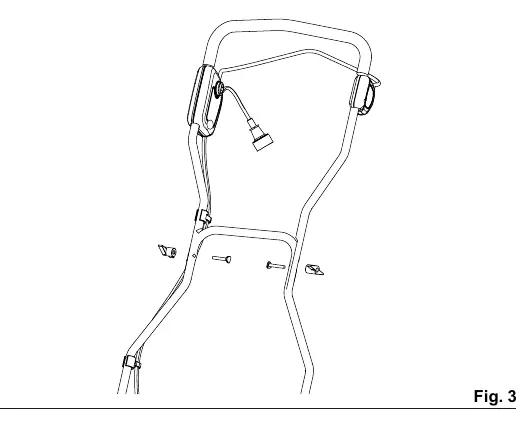 Installing the upper handle