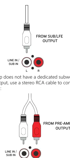 RCA Connection Diagrams