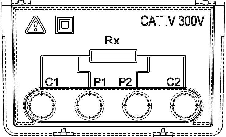 Test leads connector