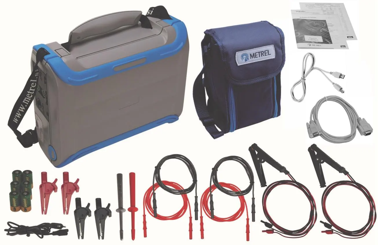 Standard set of accessories