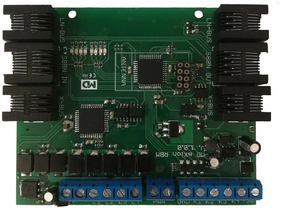 Connector layout and terminal identification
