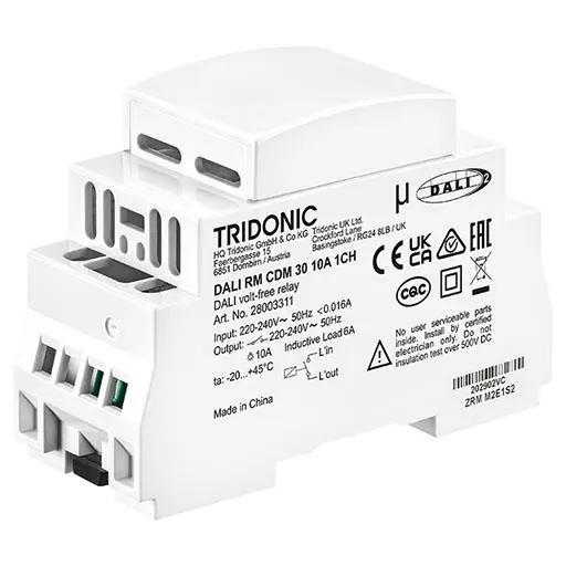 Tridonic DALI RM CDM 30 10A 1CH