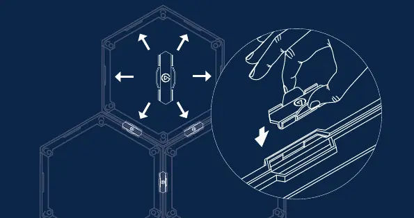 Connecting EasyClick frames