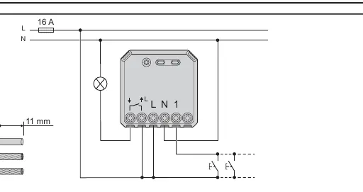 Wiring diagram for the SmartRelay Puck 10AX