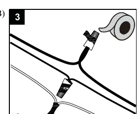 Step 3: Securing wire nuts