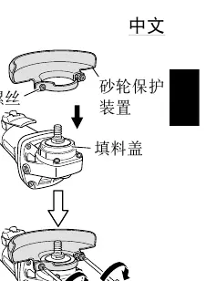 Installing the wheel guard (G10BYEQ/G13BYEQ)
