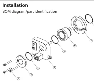 BOM diagram and part identification