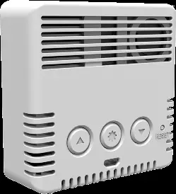 Rear view of the device showing the SETTING button, Micro USB port, and air vents.