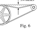 Belt tension adjustment.